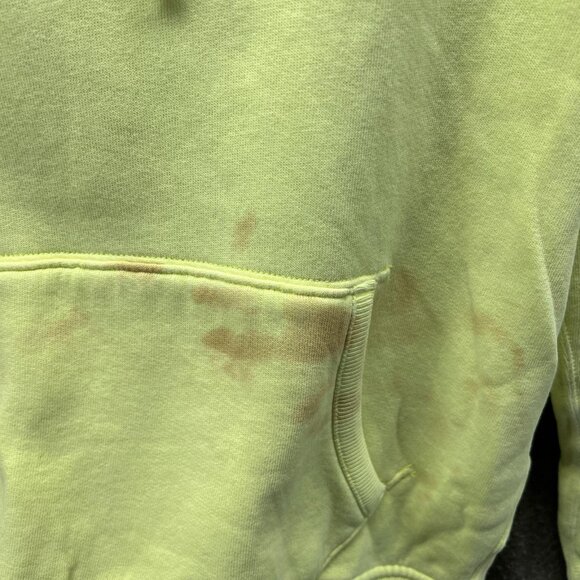 Polo Ralph Lauren Hoodie Womens Small Yellow Pullover Sweatshirt Pony Logo - Picture 4 of 11